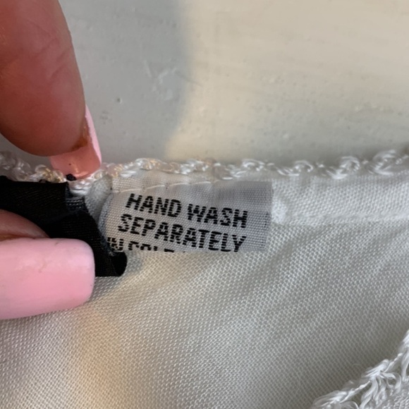 T16 SL fashion midi maxi white dress lightweight summer dress size xl - Picture 11 of 15